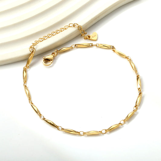 Twist Bar Anklet