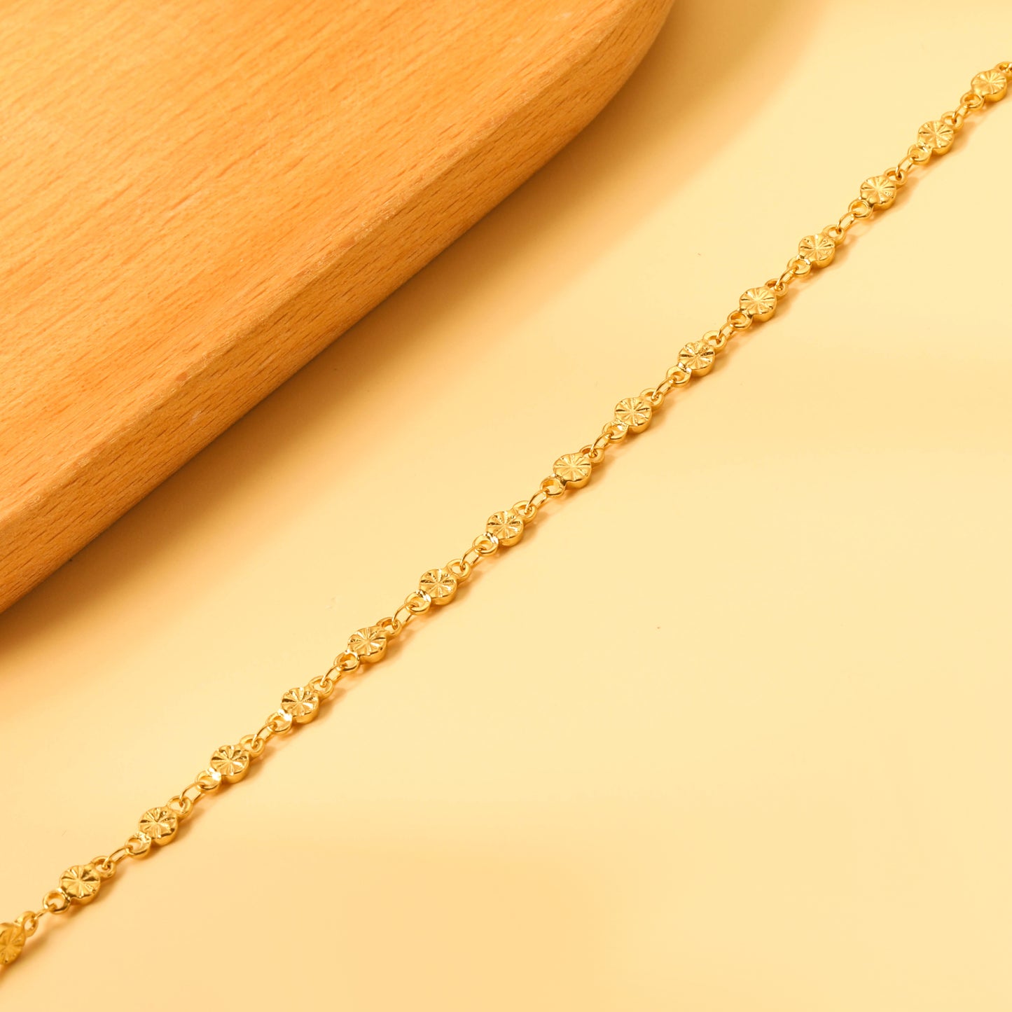 Sunlit Anklet
