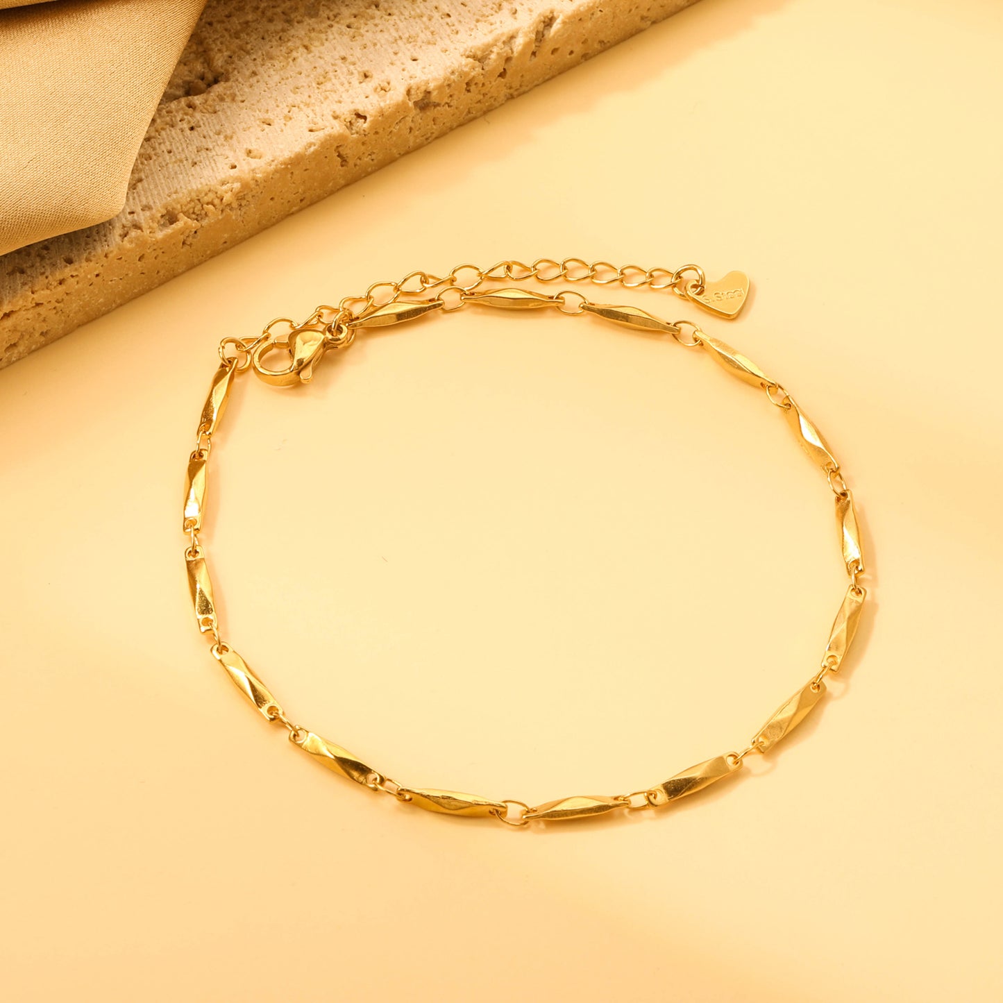 Twist Bar Anklet