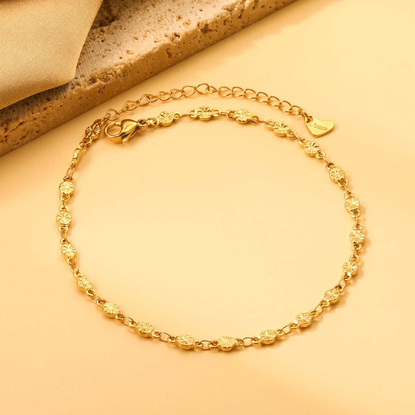 Sunlit Anklet