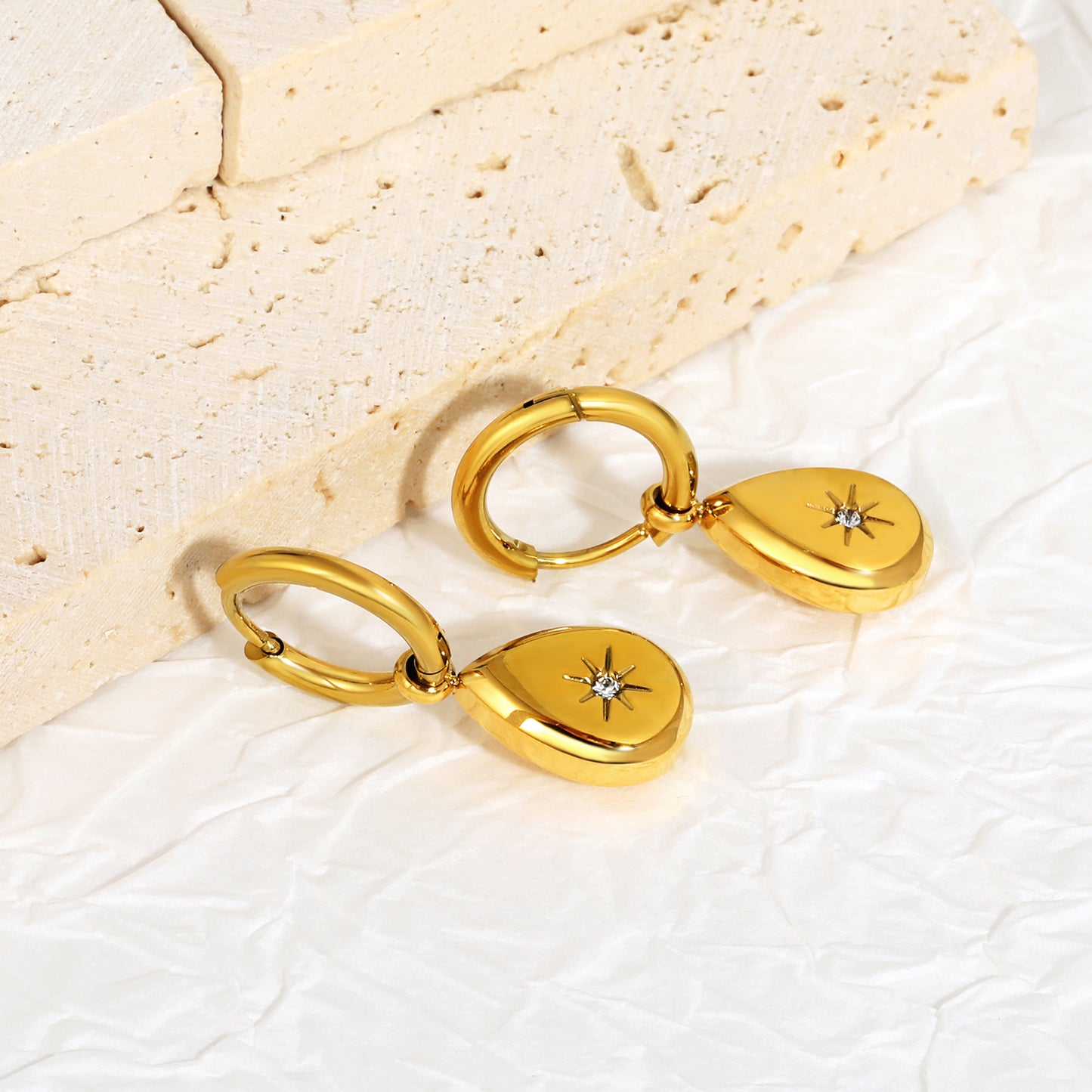 Stella Drop Hoops